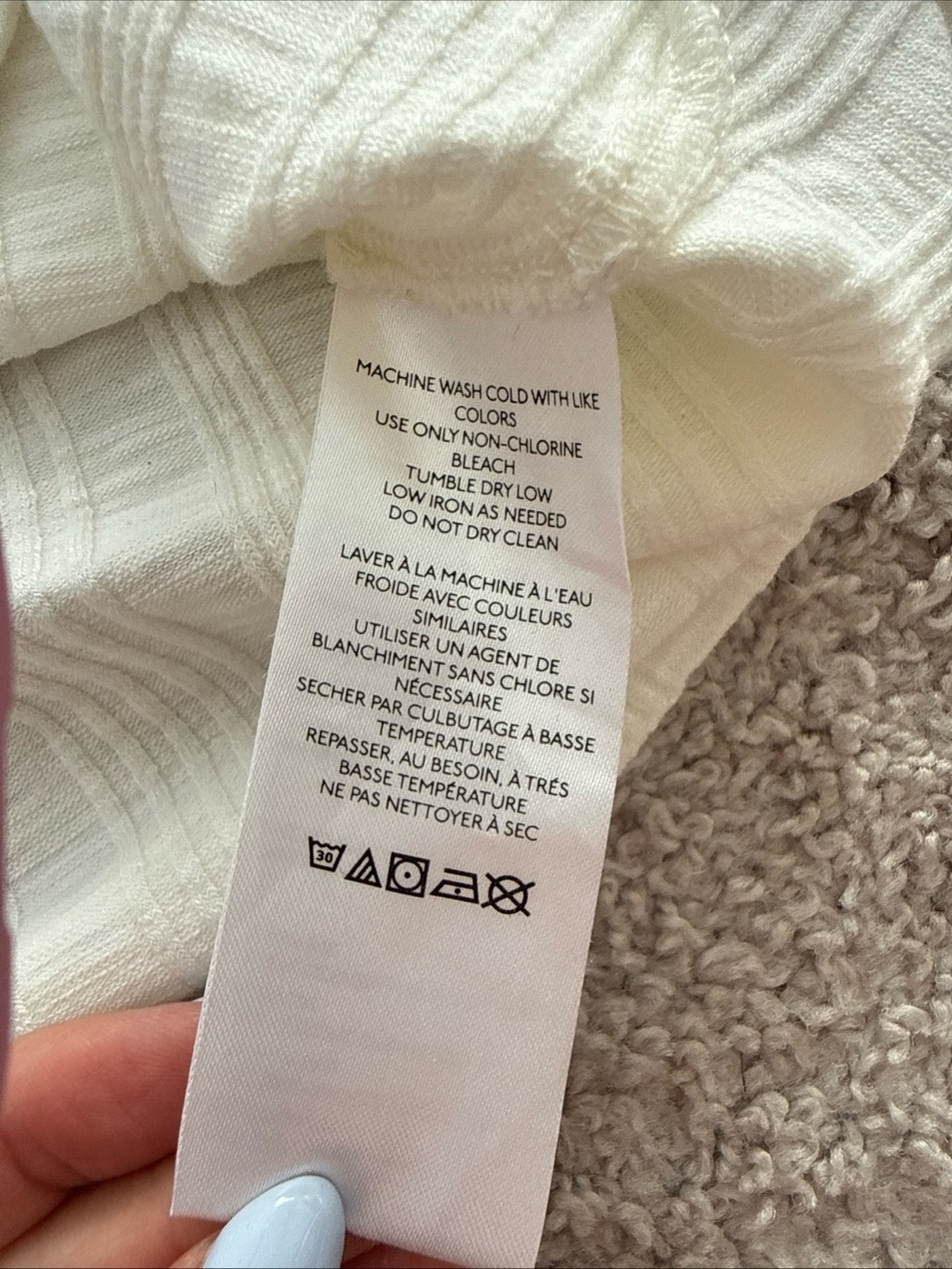 Anthropologie Pilcro Tank Top Ribbed Cream Sz S Beach Vacation Summer - Picture 3 of 6